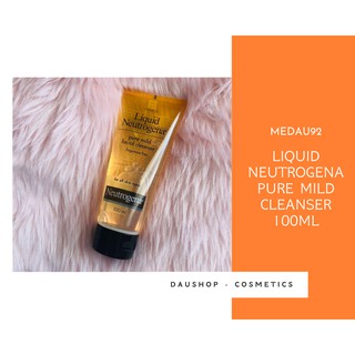Sữa rửa mặt Liquid Neutrogena Pure Mild Facial Cleanser 100ml