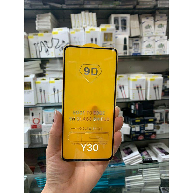 kính cường lực vivo Y30 full màn hình thế hệ mới