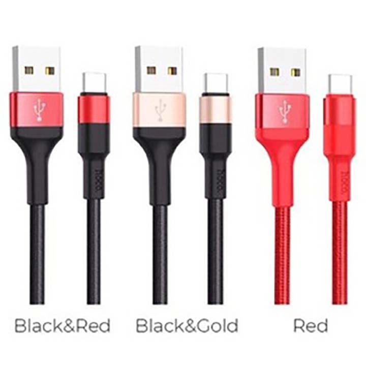 Cáp sạc Hoco X26 Type C an toàn chống rối