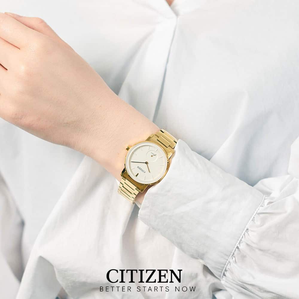 Đồng hồ đôi nam nữ dây thép Citizen BE9182-57A Và EQ9062-58A