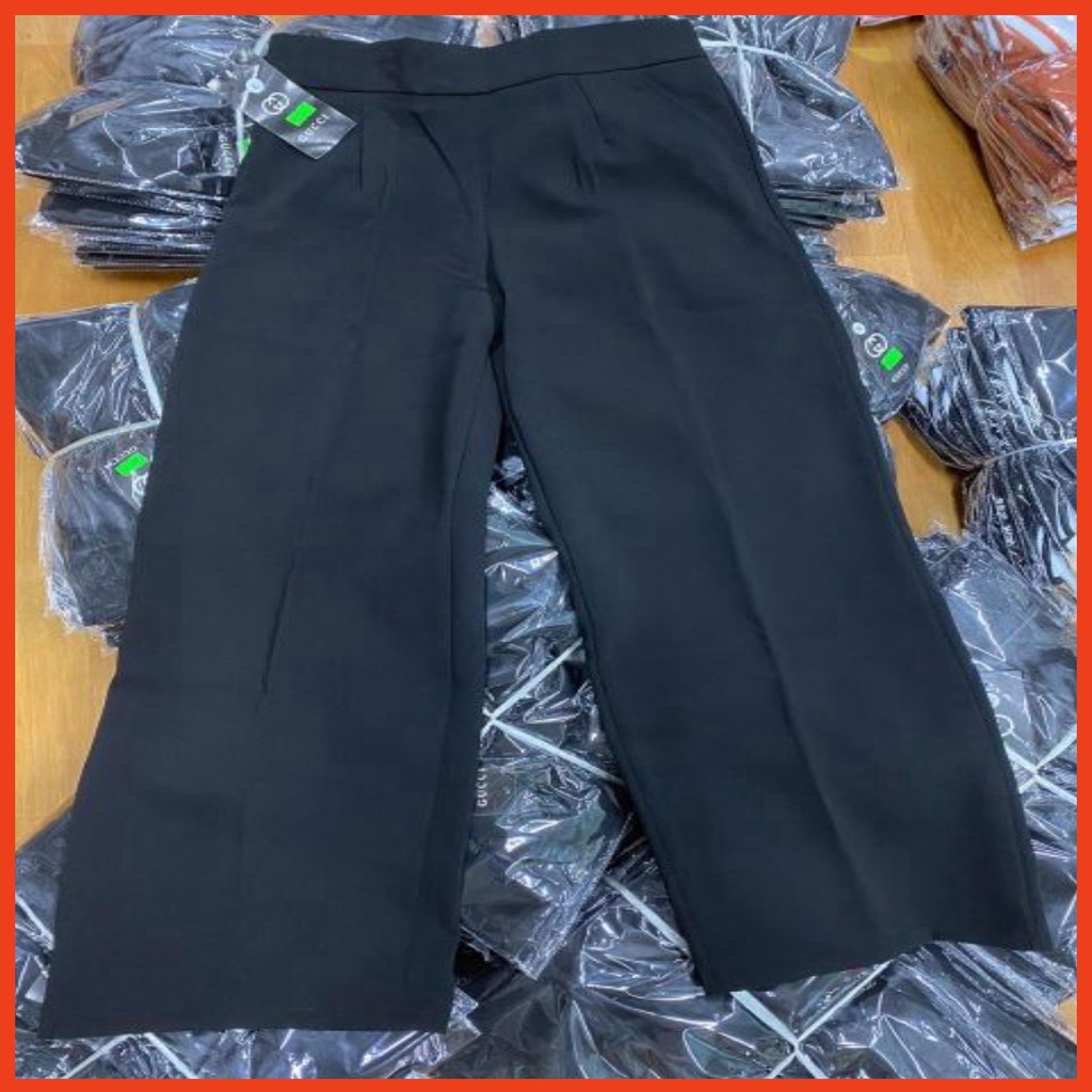 Bán sỉ Quần ống rộng nữ khoá sườn chất tuyết mưa loại 1 freeship50k