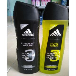 Dầu gội Sữa tắm Adidas 3in1 400ml