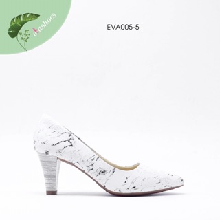 Giày Cao Gót Công Sở Evashoes - Eva005-5(Màu Đen, vân cam, vân đen,vân nâu)