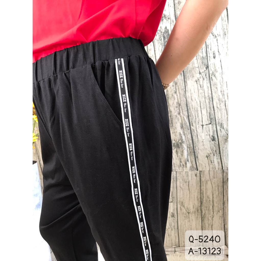 5240 Quần Thể Thao BIG SIZE Lưng Thun Viền N I C E - Q.84