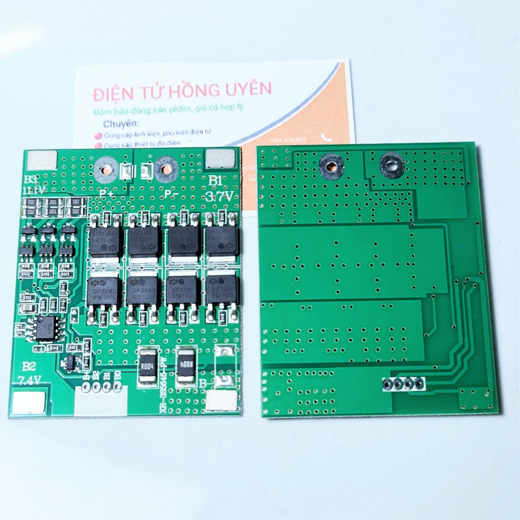Mạch 3S 30A Mẫu víp . Mạch bảo vệ 3S 12.6v dùng đóng pin cho máy khoan, bình pin 18650