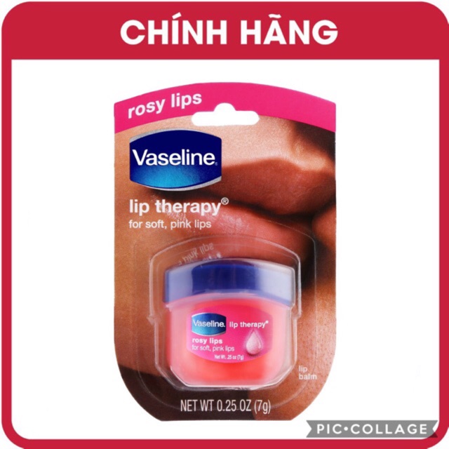 Son Dưỡng Môi Vaseline Lip Therapy 7g của mỹ