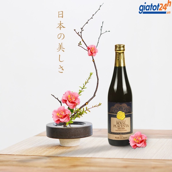 Nước uống nhau thai Royal Placenta 600000mg Nhật Bản 720ml