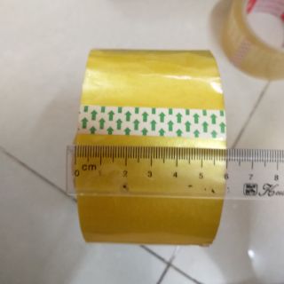 Băng keo trong bản to đóng hàng 1 cuộn loại to 6cm