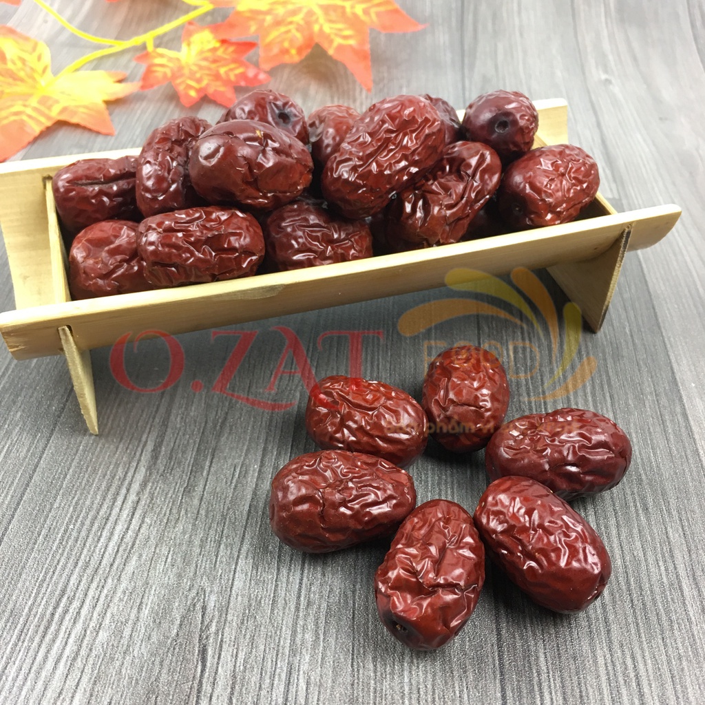 [HÀNG LOẠI 1 CÂN ĐỦ] Táo đỏ khô O.ZAT Food 170g -120g date mới lỗi 1 đổi 1 tốt cho sức khoẻ