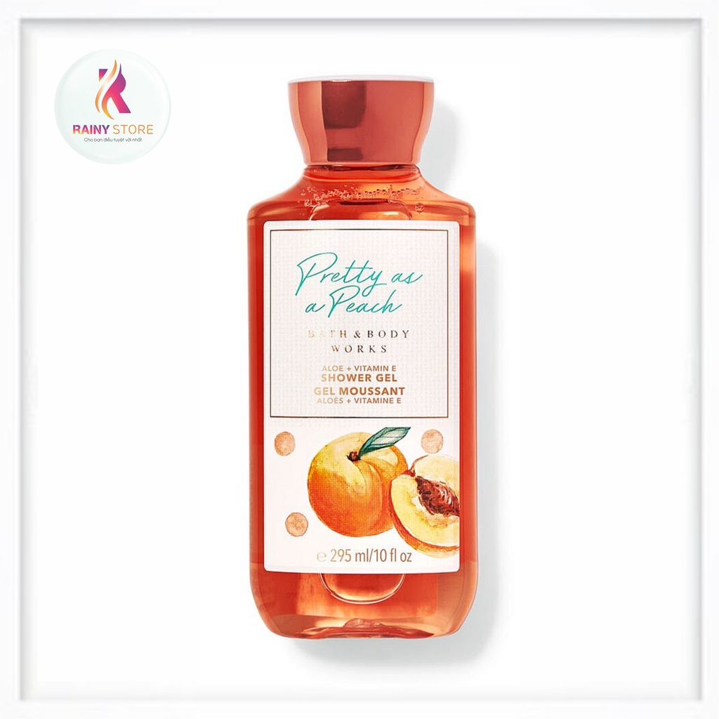 Gel tắm dưỡng thể Bath &amp; Body Works Pretty As A Peach 295ml