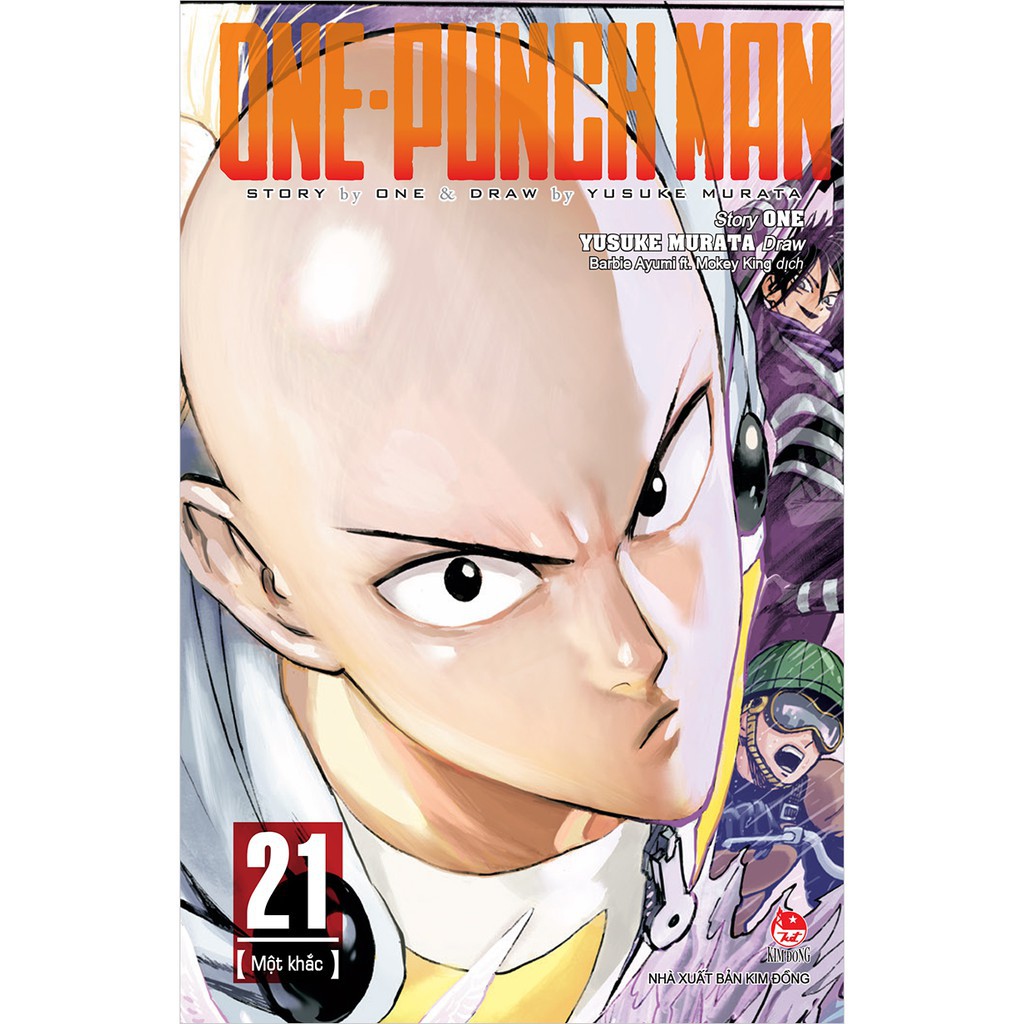 [Mã LIFEXANH03 giảm 10% đơn 500K] Truyện tranh One Punch Man lẻ tập 1 - 21 - NXB Kim Đồng