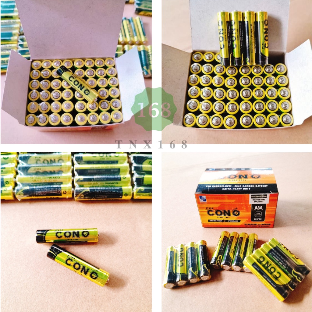 Pin R03 AAA Con Ó - 1 HỘP 48 viên