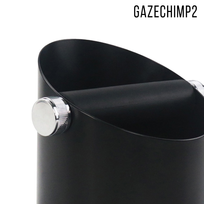 [GAZECHIMP2] Black Espresso Coffee Knock Box Waste Bin Bucket for Home Office Barista