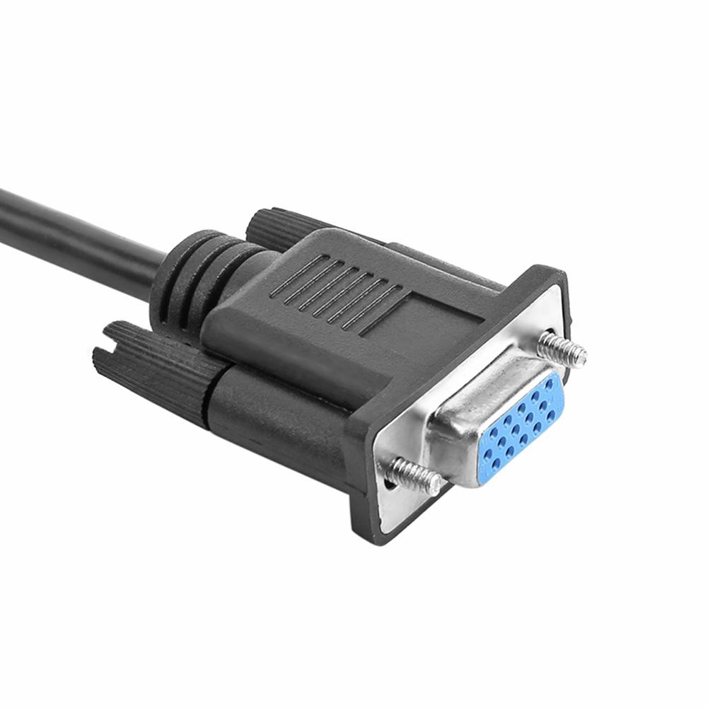 [B-cool]Cáp VGA Splitter 1 Máy tính sang màn hình kép 2 Dây nối từ nam sang nữ