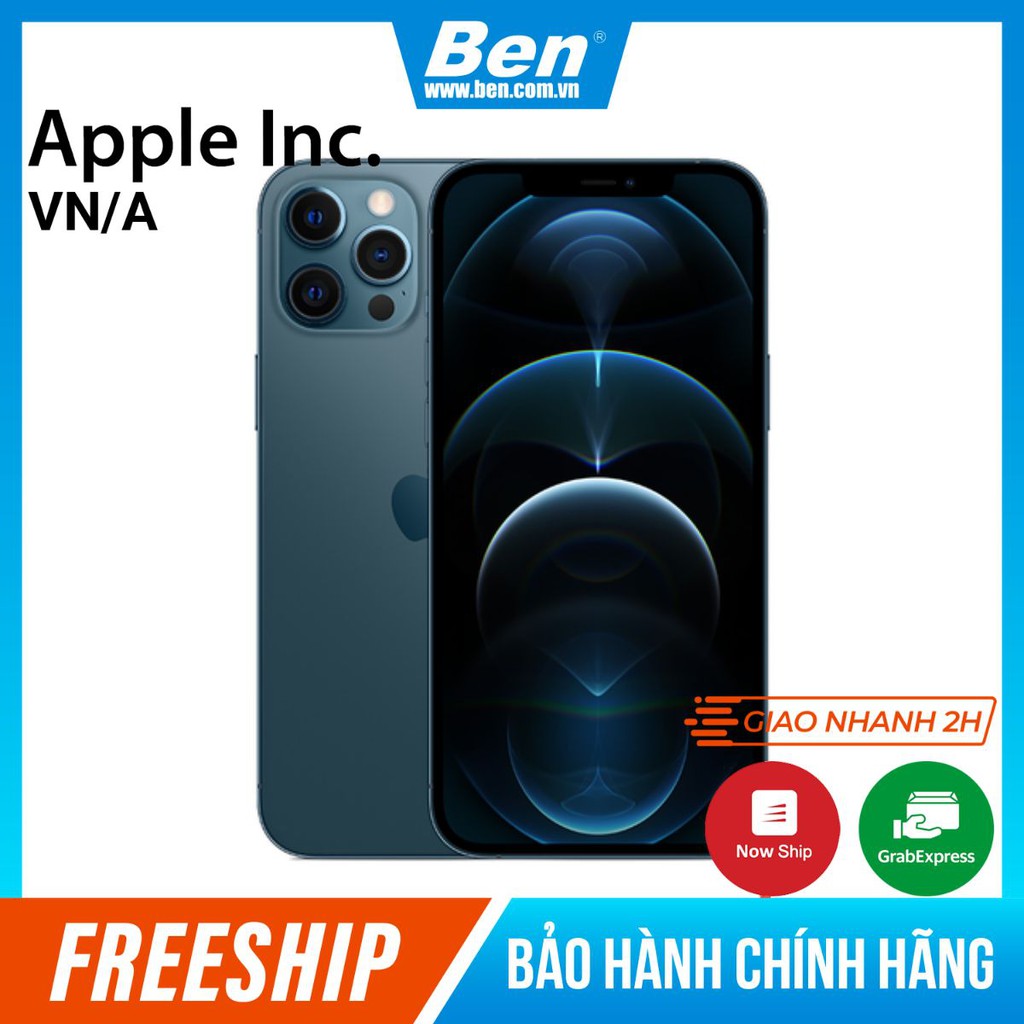 Điện thoại Apple iPhone 12 Pro Max 128GB - VN/A Hàng Chính Hãng Bảo Hành Apple tại Việt Nam- Ben Computer