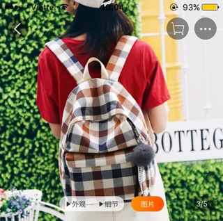 [ORDER] Balo caro ulzzang kèm móc khoá
