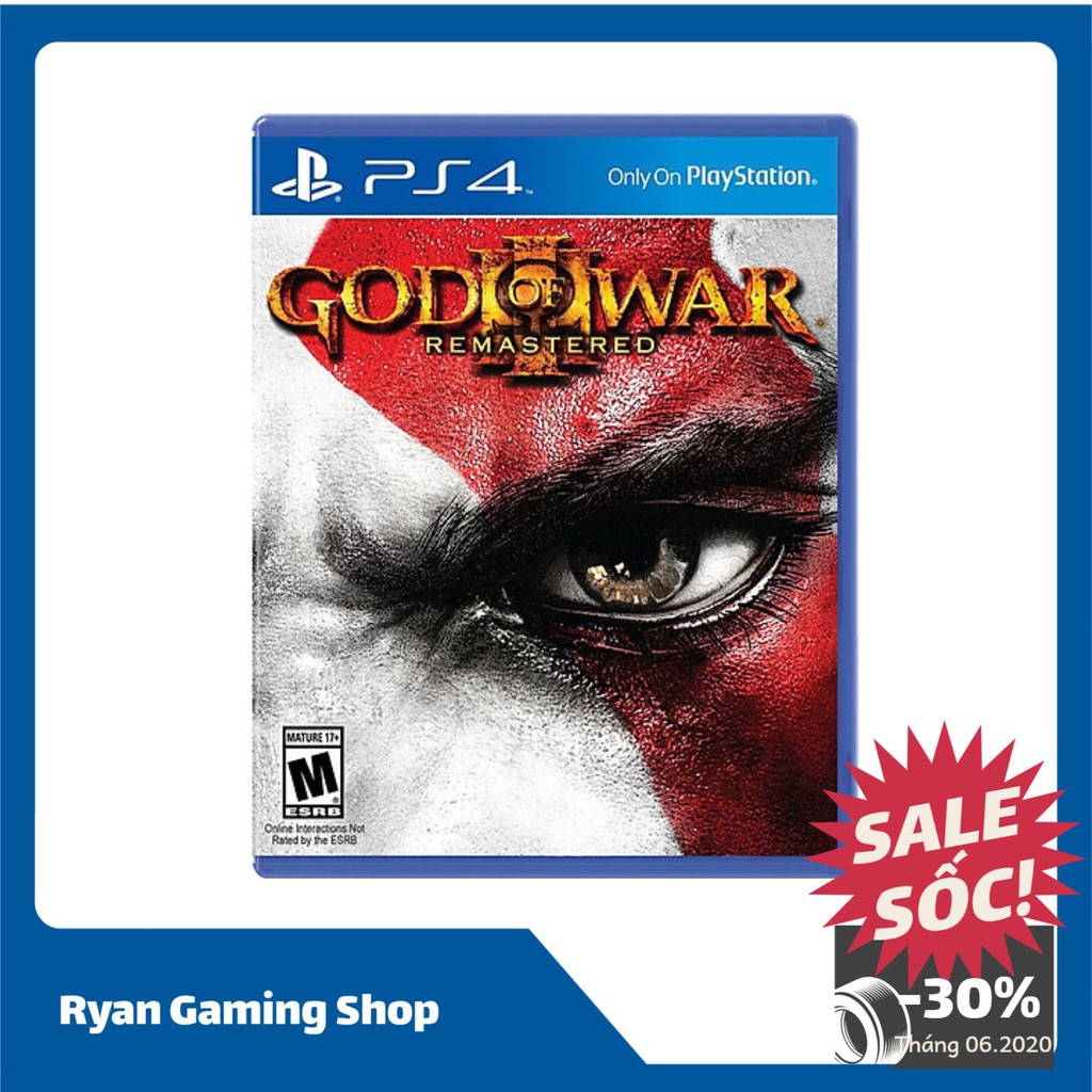 Đĩa Game PS4: God of war 3 (Gow 3) God of war iii