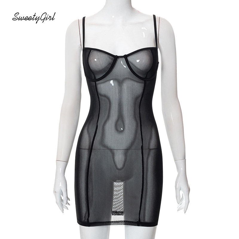 Đầm Mini Không Tay Màu Đen Trơn Thời Trang 2022 Quyến Rũ Cho Nữ