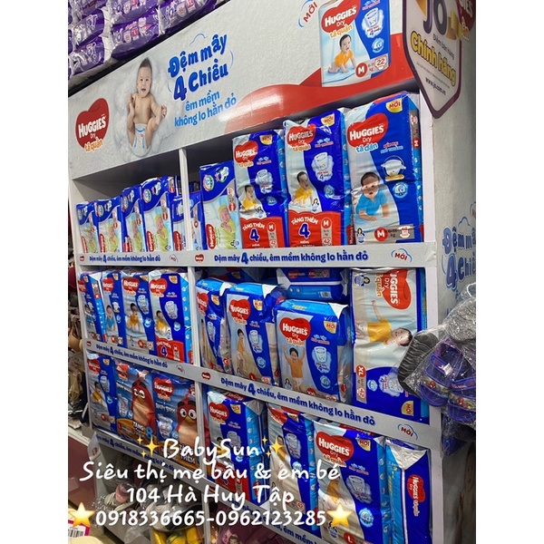 Tã/ bỉm dán Huggies NB1-56/NB1-74/NB2-40/ S30/S56/M26//M48/L23/L42