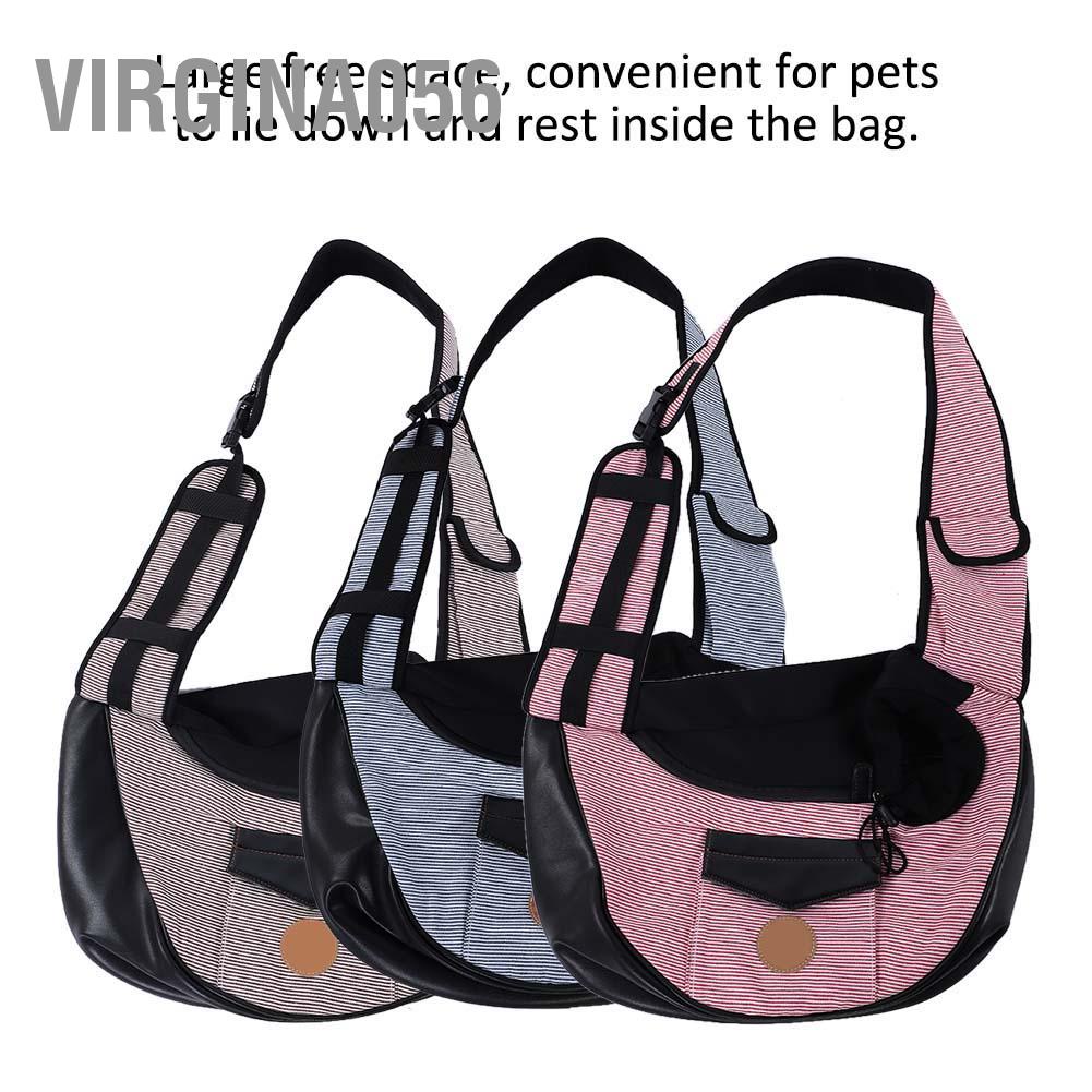 Có thể bán buôn Vật nuôi có thể gập lại Túi cho chó nhỏ Người vận chuyển con đeo vai đơn Du lịch ngoài trời Virgina056 Hàng giao ngay