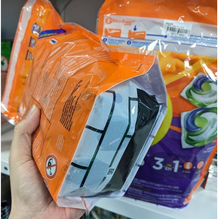 Viên giặt TIDE Pods 3in1 / Viên giặt quần áo Tide 967g 42 Viên