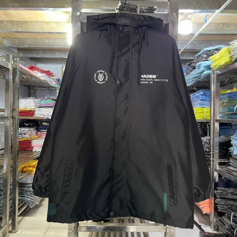Áo Khoác Dù Local Brand Swe Khói Nam Nữ Unisex Chất Dày Dặn