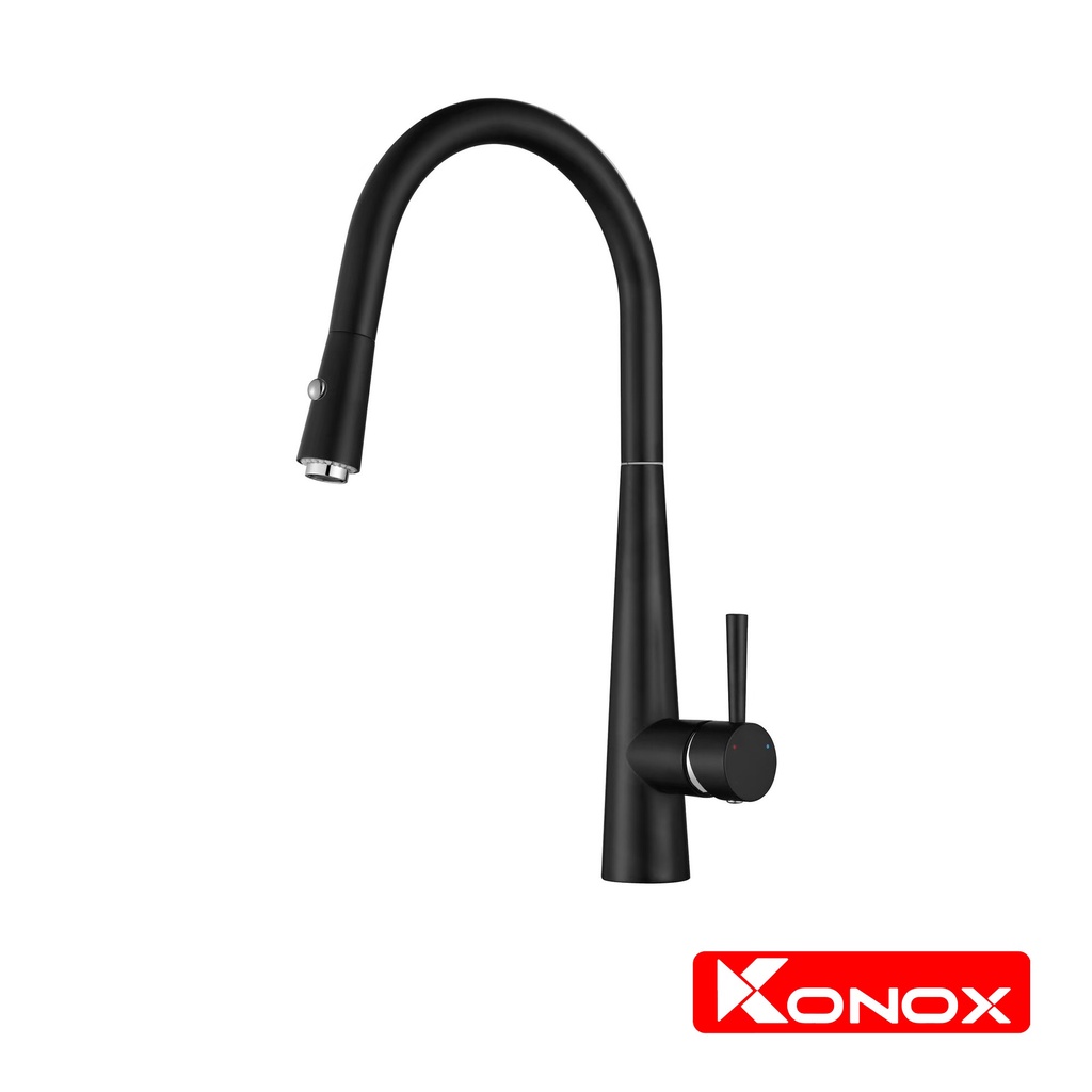 Vòi rửa bát rút dây KONOX KN1901B chính hãng