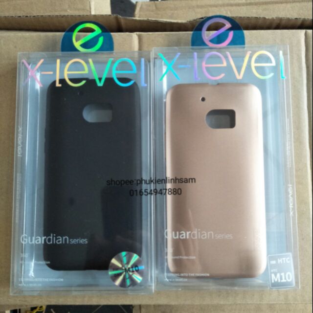 Ốp dẻo X-Level cho HTC one M10