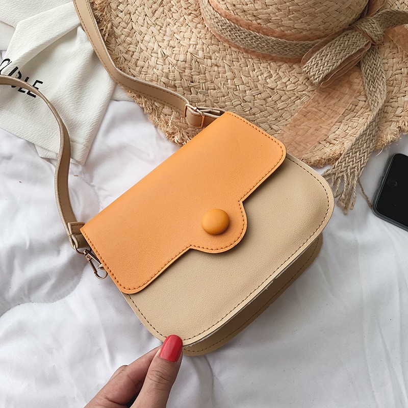 TÚI ĐEO CHÉO NỮ BẦU KHUY PHỐI MÀU TT 9 | BigBuy360 - bigbuy360.vn