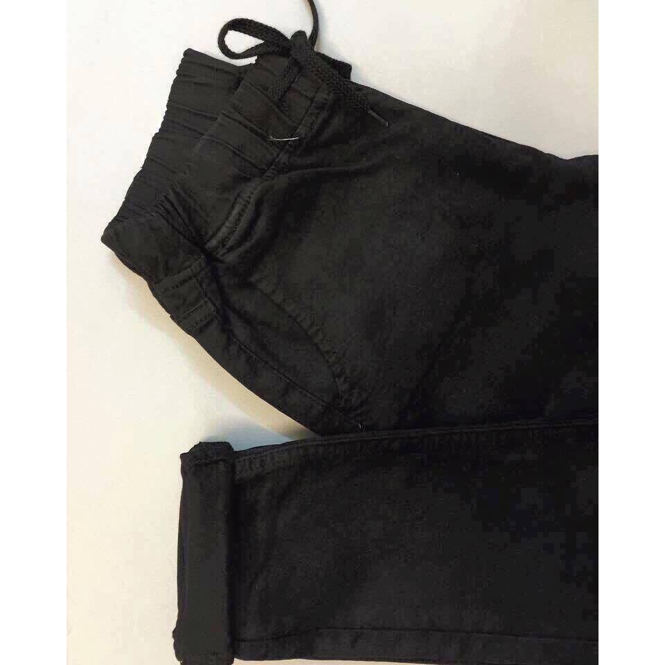 Sỉ & lẻ Quần baggy lưng thun đen/trắng | BigBuy360 - bigbuy360.vn