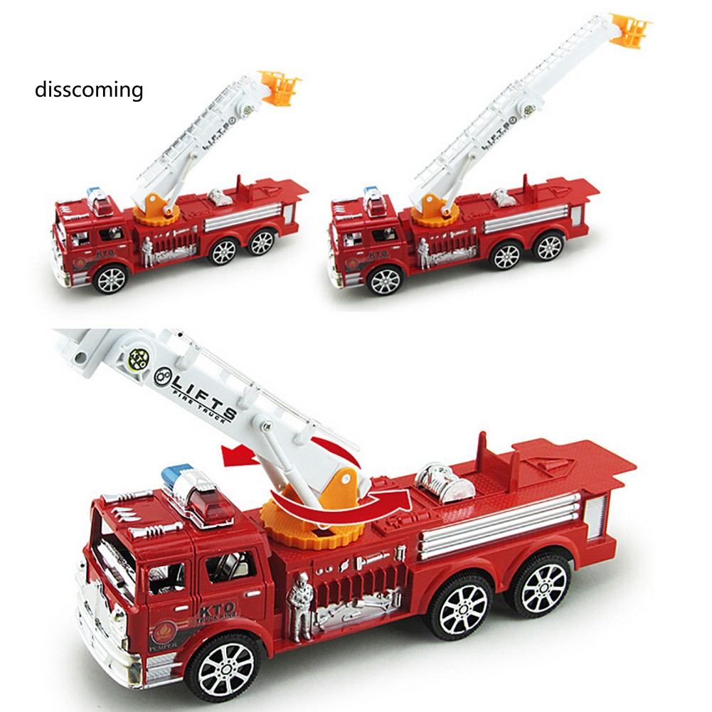 Đồ chơi mô hình xe cứu hỏa cho trẻ em