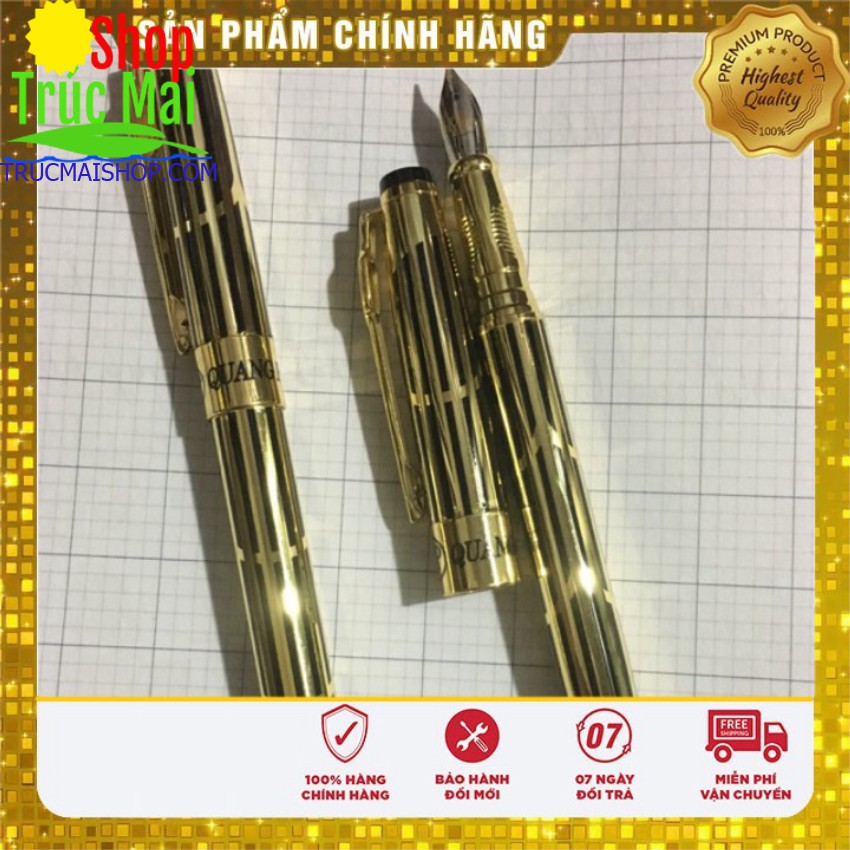 Bút máy nét thanh đậm viết đẹp CÂY BÚT MÁY MÀI QUANG PHÚ 68 bút mực