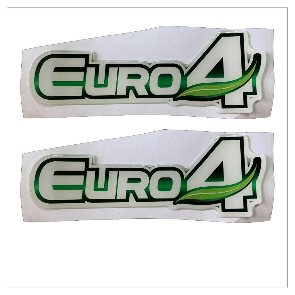 TEM DECAL DÁN EURO 4 - TEM TRANG TRÍ CHẤT LƯỢNG BỀN MÀU