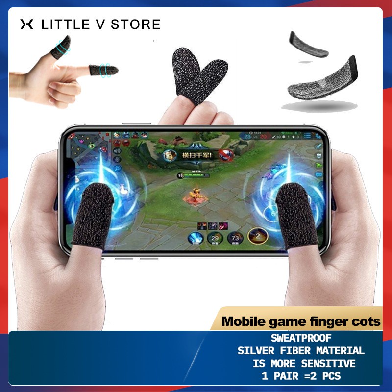 Găng Ngón Tay Chơi Game Trên Điện Thoại Chống Mồ Hôi Chống Trượt