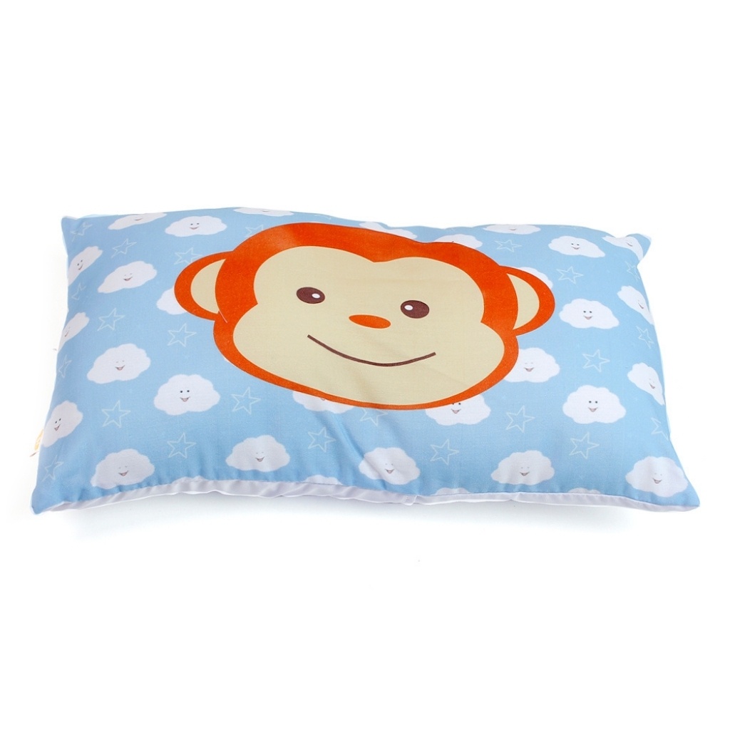 Gối cho bé 2 tuổi đến 10 tuổi, gối trẻ em cotton KÍCH THƯỚC 35x50 cm - ruột gối làm bằng bông Microfiber