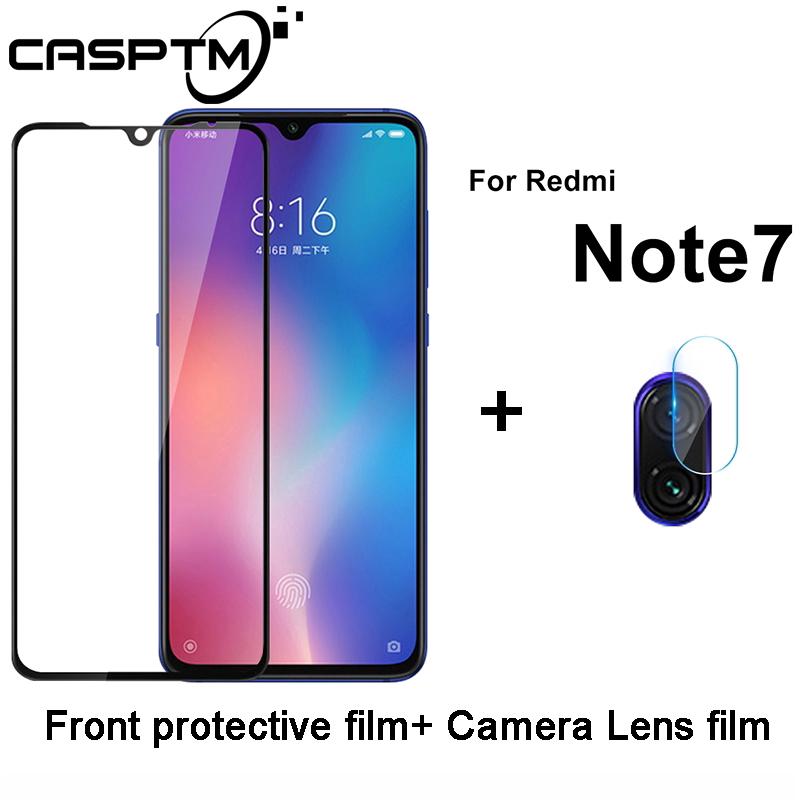 Bộ miếng dán cường lực của màn hình và camera cho XiaoMi Redmi Note 7 Mi9 SE