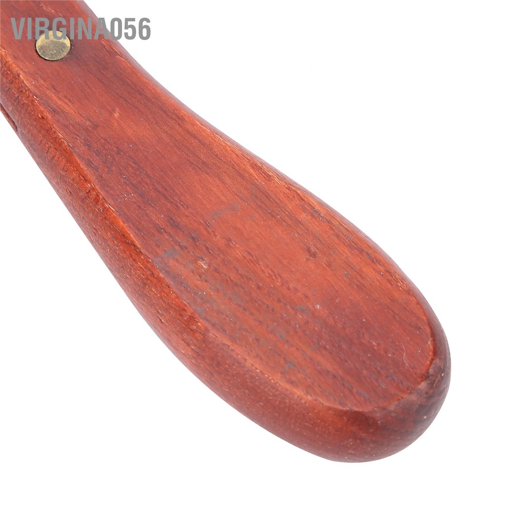 Virgina056 Dao cắt móng ngựa bằng thép không gỉ với tay cầm thoải mái