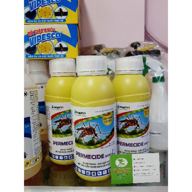 Thuốc diệt muỗi hạ gục nhanh,hiệu quả cao Pecmecide 50EC 1 lít