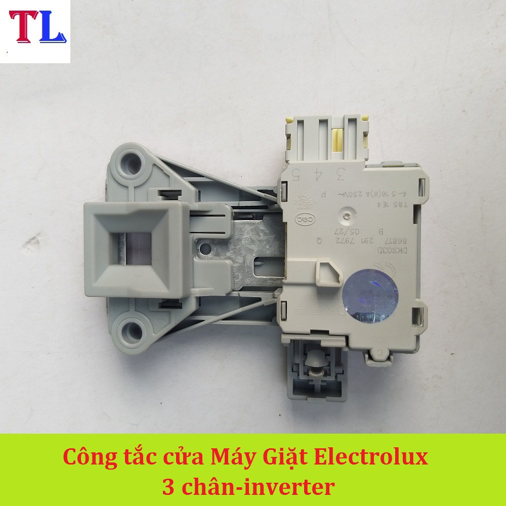 Công tắc khóa cửa máy giặt Electrolux cửa ngang (dài)