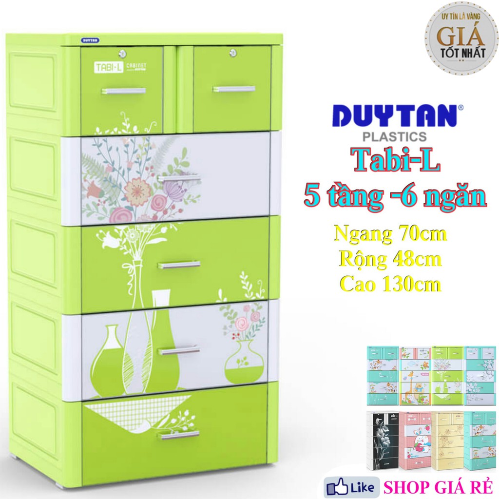 Tủ Nhựa Duy Tân TABI-L DƯƠNG HOA TRÁI ( Size Lớn Nhất )