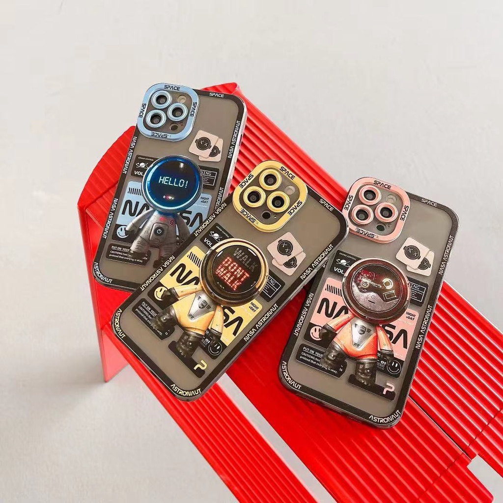 Ốp Điện Thoại Mềm In Logo Nasa Sang Trọng Cho iphone 13 Pro Max i13 11 Pro Max i11 7plus 8plus iX Xs XR Xs Max SE 12 12Pro 12 Pro Max