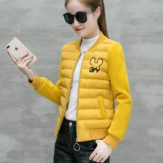 Áo phao nữ pha tay Quảng Châu 828