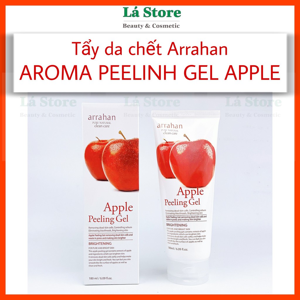 Kem Tẩy da chết Arrahann Apple Peeling Gel - Lá Store