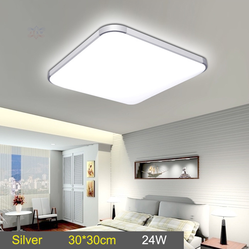 Bảng đèn LED gắn trần nhà hình vuông kích thước 30x30cm 240V 24W