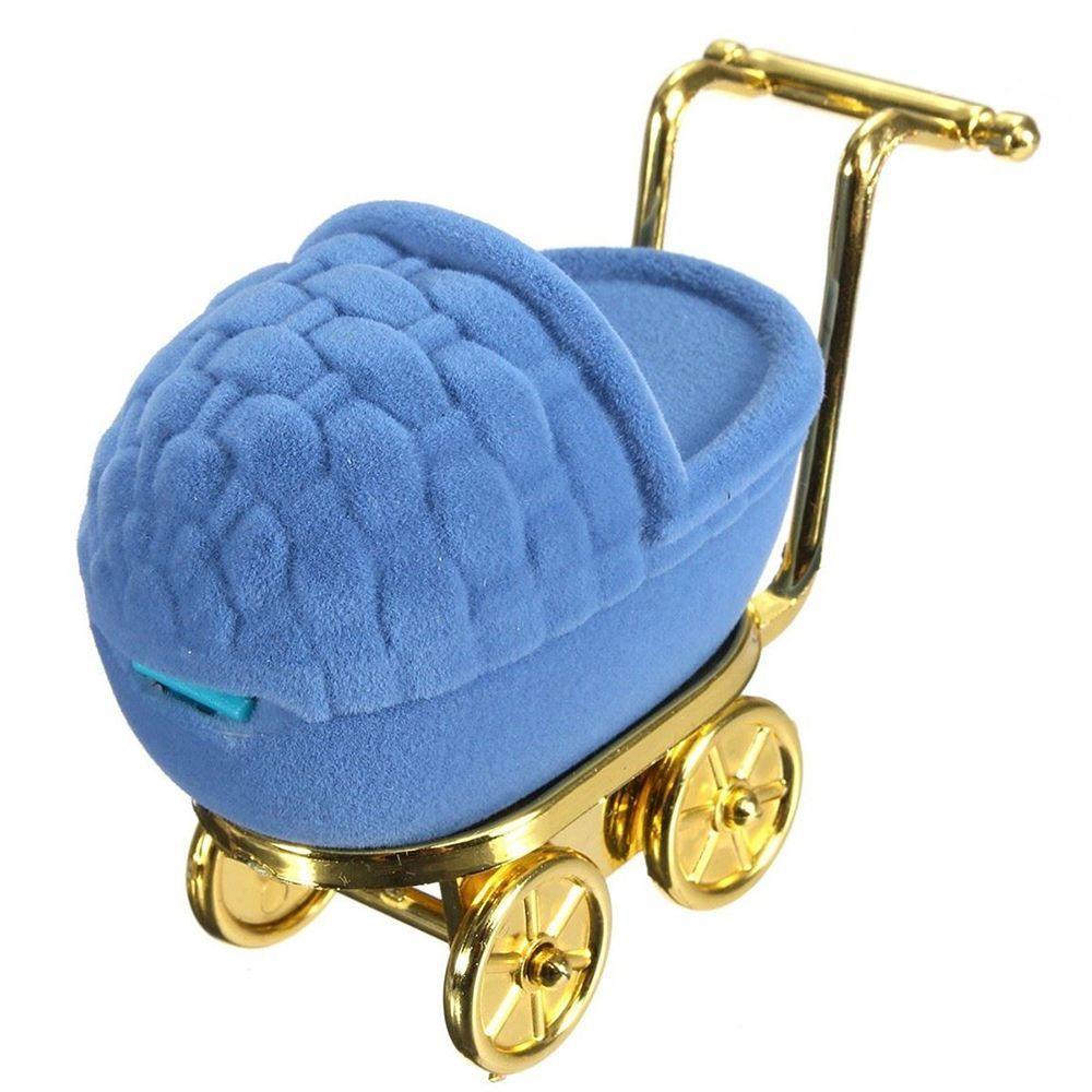 ANEMONE Giá Đỡ Trưng Bày Nhẫn Bằng Nhung Gắn Xe Đẩy Tiện Dụng