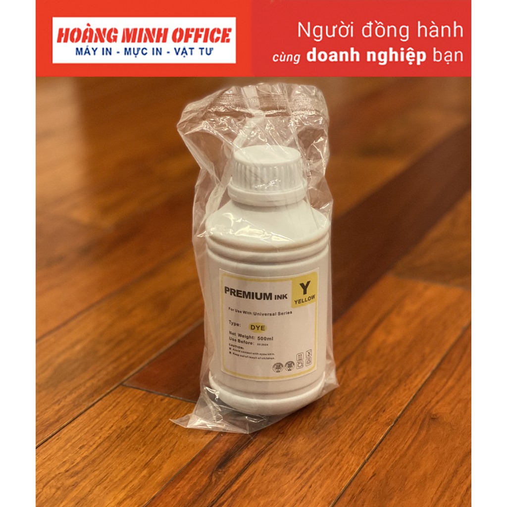 Bộ Mực Nước Dye Cano.n/ Epso.n COMBO 4 Màu - Dùng cho máy in phun màu Cano.n / Epso.n...( 500ml )