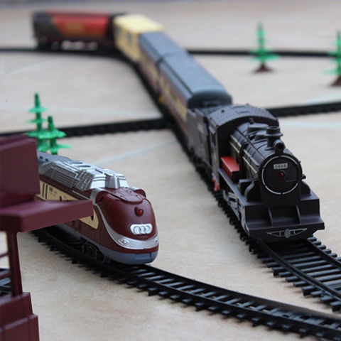 Bộ đồ chơi đường ray xe lửa chạy bằng điện 9.4m có âm thanh