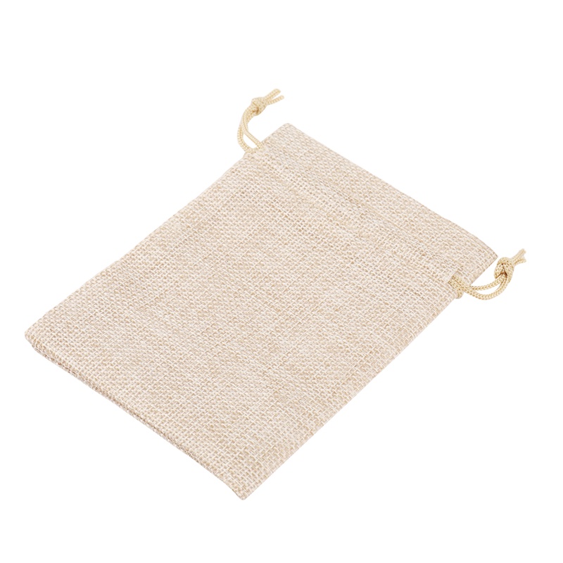 Set 40 Túi Vải Bố Dây Rút 13cmx10cm Đựng Quà Giáng Sinh / Tiệc Cưới / Quà Tặng DIY