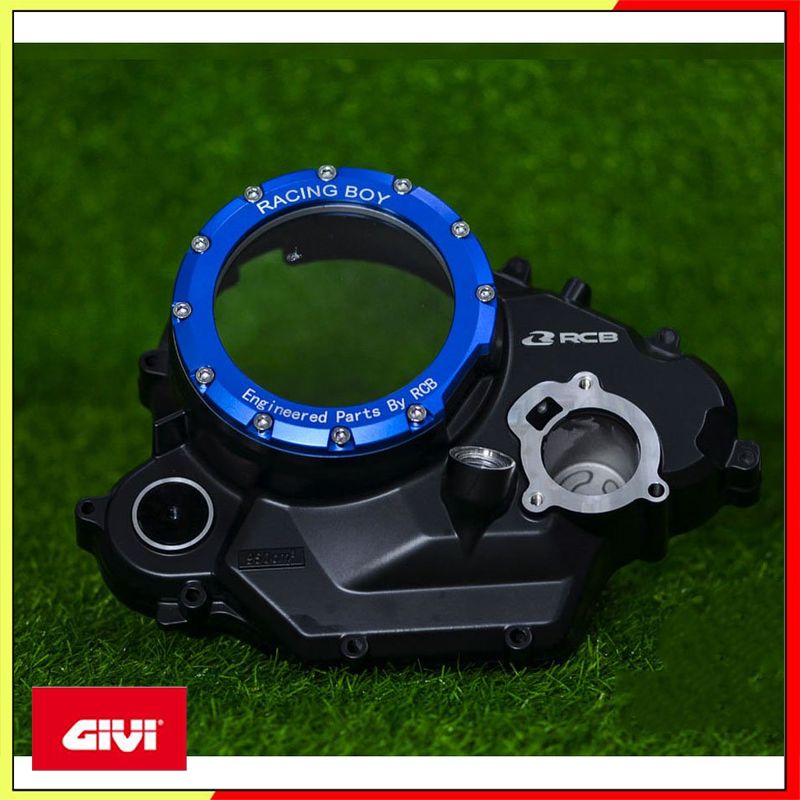 ỐP LỐC MÁY EXCITER 150, ỐP LỐC NỒI TRONG SUỐT RCB CHÍNH HÃNG