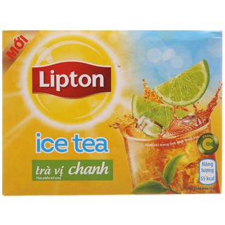 sản phẫm mới Trà Lipton Ice Tea vị chanh 224g